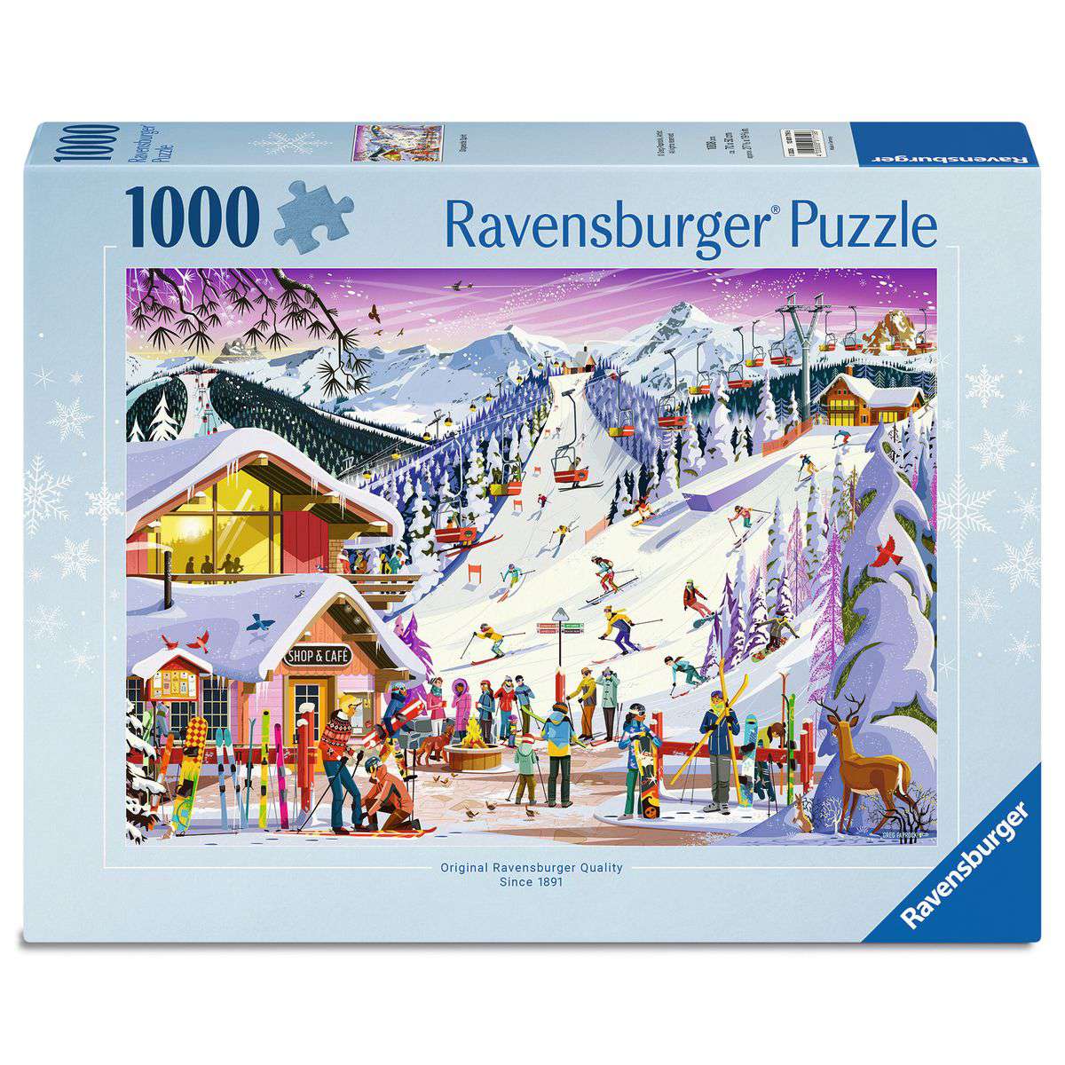 Slopeside Spirit - 1000 Piece Jigsaw Puzzle (Ravensburger)