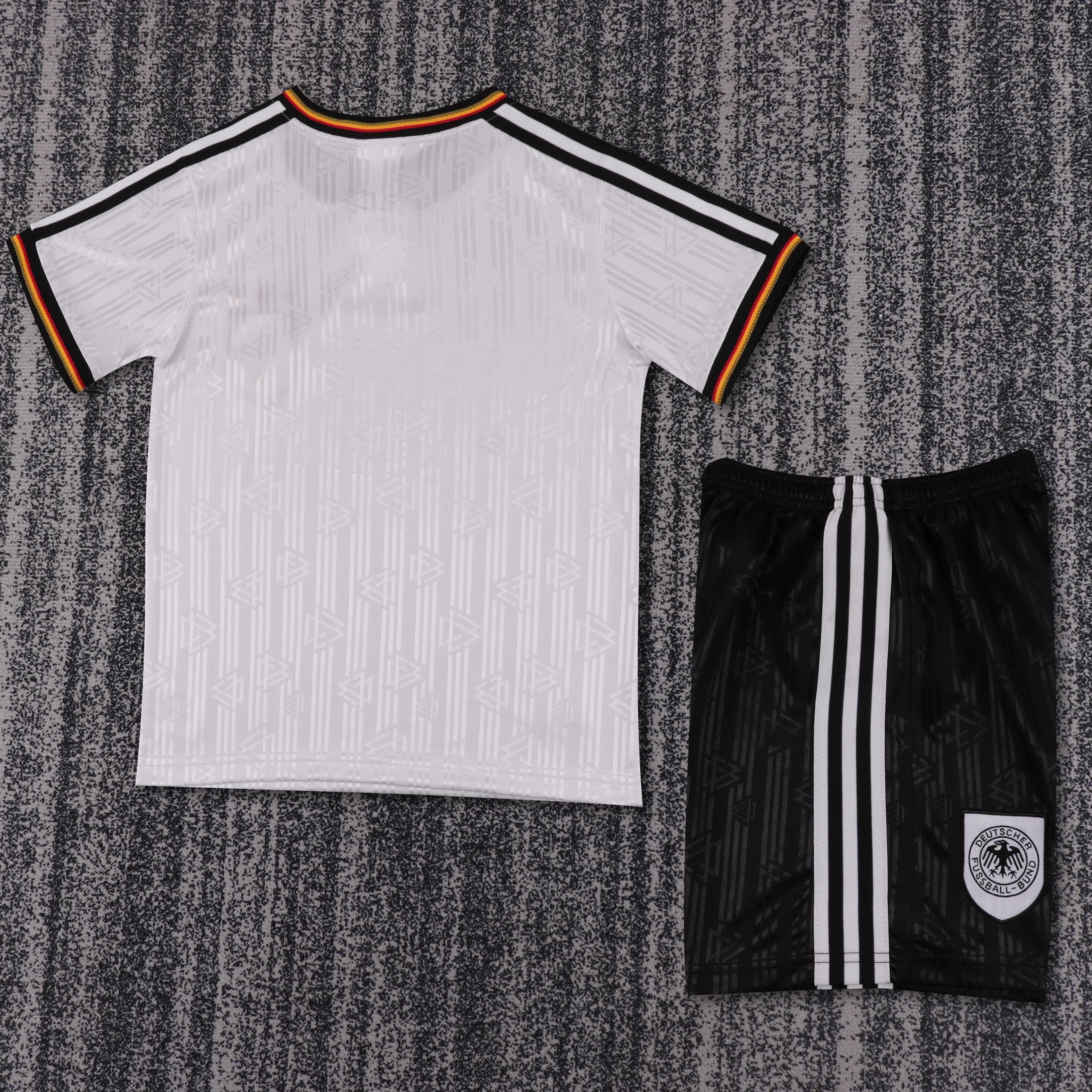 1996 Germany Home Retro Children's Jersey - Fans Edition