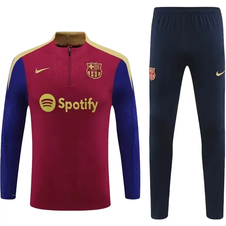 2024/25 Barcelona half-zip training kit
