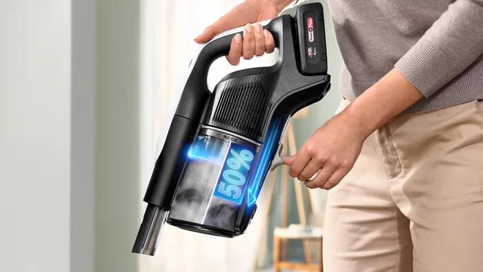 BOSCH - Aspirapolvere ricaricabile BCS1041WAC-Black,White