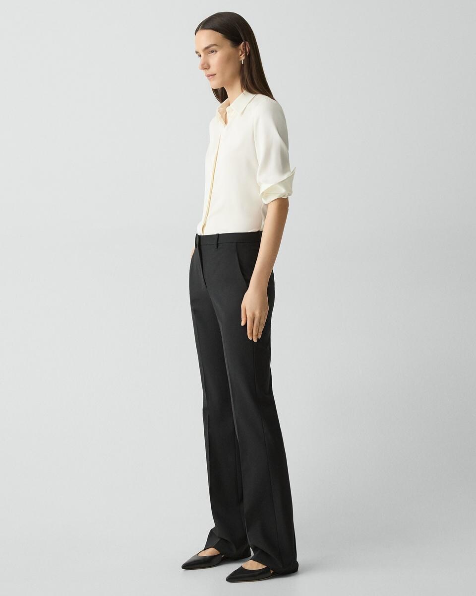 Flared Pant, 29'' in Good Wool