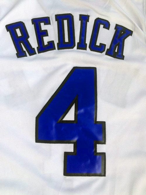 NCAA Duke University No. 4 J.J. Redick White Jersey