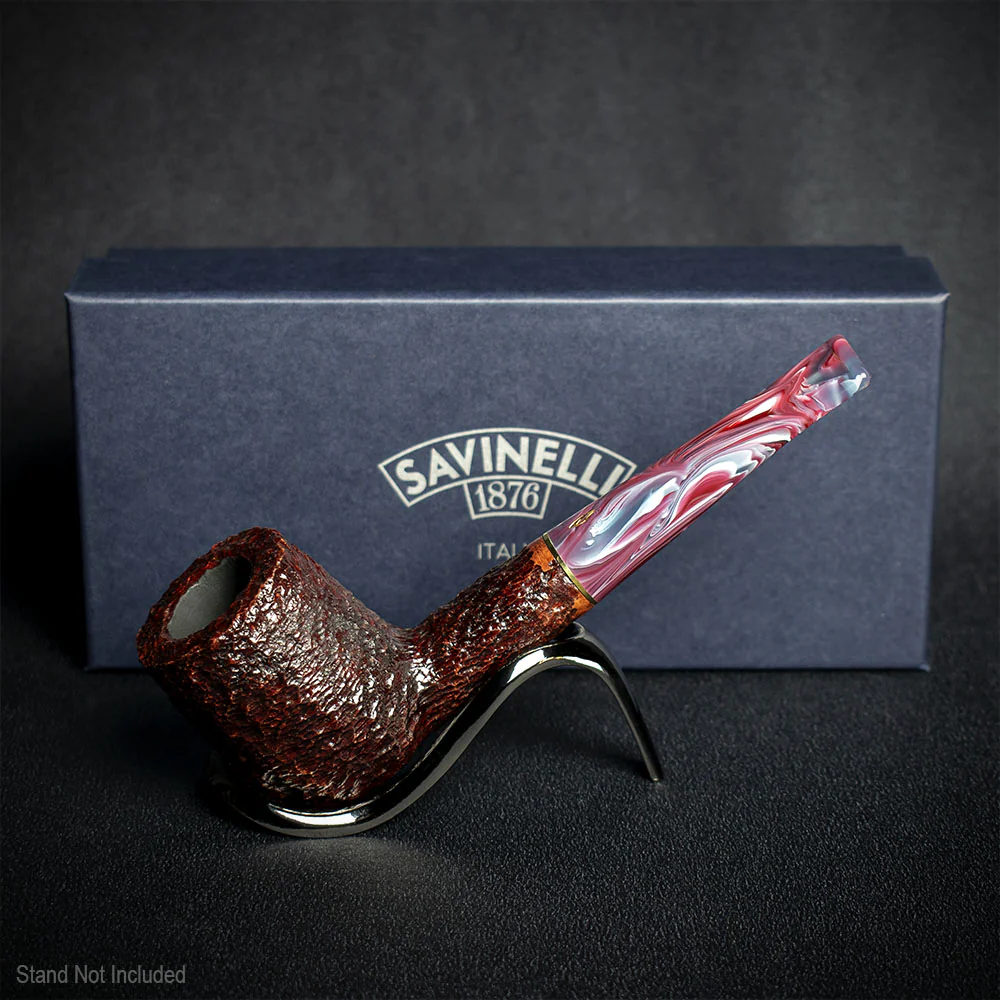 Savinelli Vigna Rusticata Bordeaux 141 - 6mm Briar Pipe