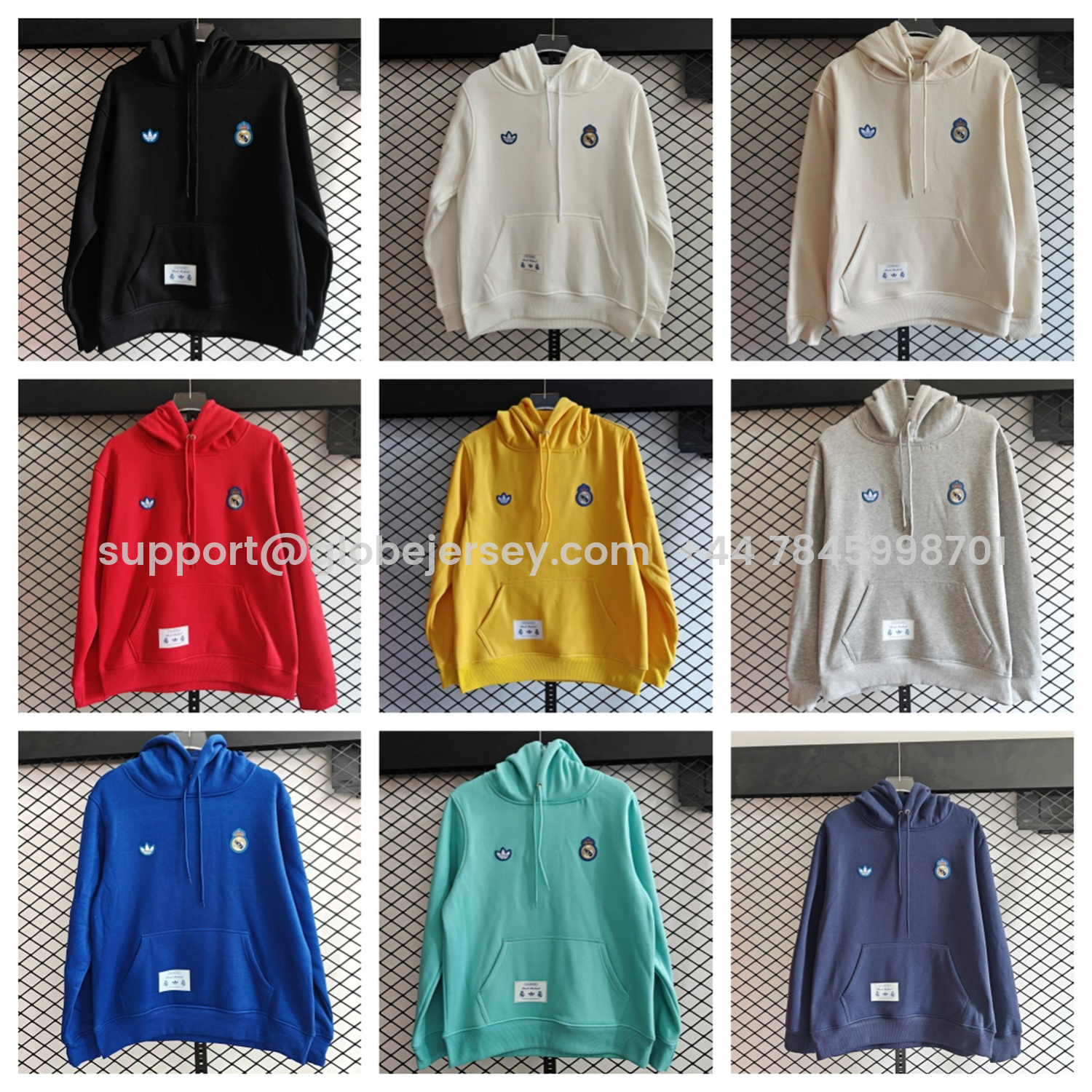 Real Madrid 25-26 Originals Terrace Icon Unisex Pullover Hoodie