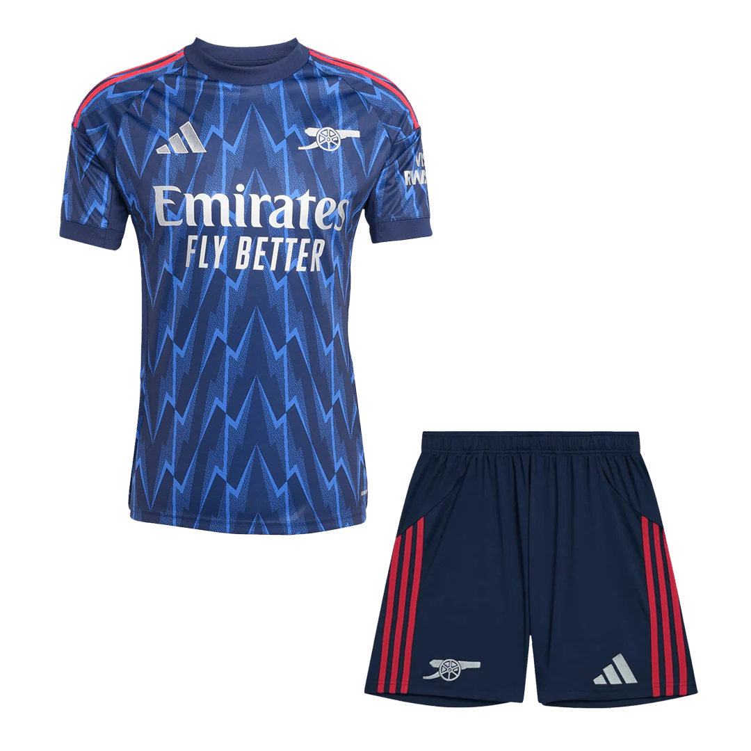 Arsenal Away Kit 2025/26- Jersey+Shorts