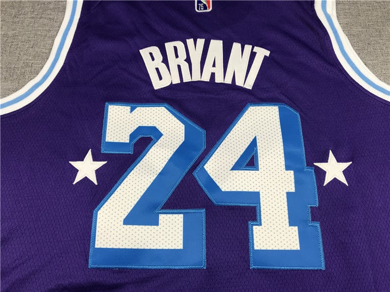 Men's Jersey 2024 Season Lakers #24 Purple City Edition BRYANT
