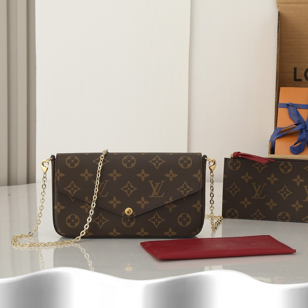 LV Felicie Pochette Chain Bag