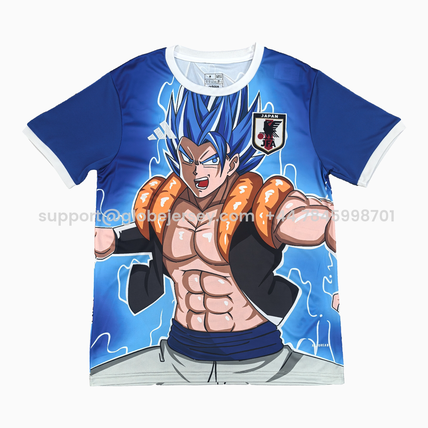 Japan 25-26 Vegeta Super Saiyan Blue Jersey - Fans Version