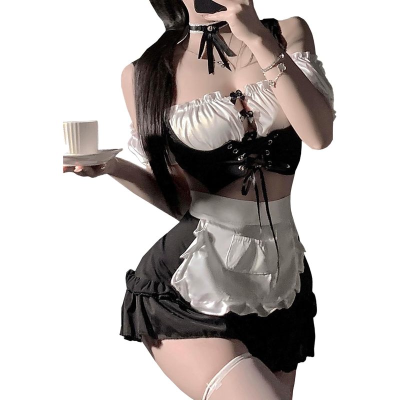 Sexy French Maid Costume for Women
