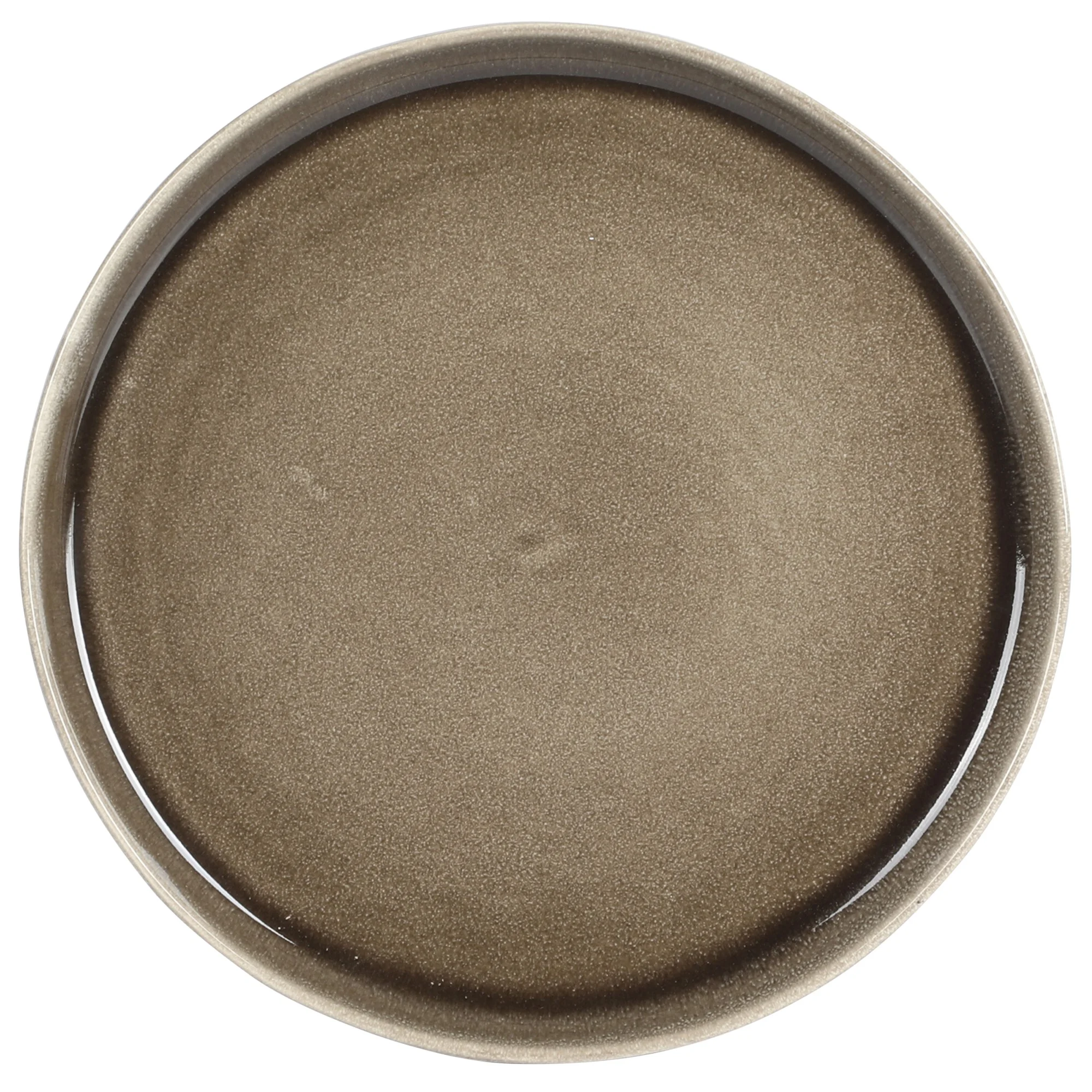 Gibson Elite Berea 16 Piece (Service for 4) Plates and Bowls Stoneware Dinnerware Set -Taupe