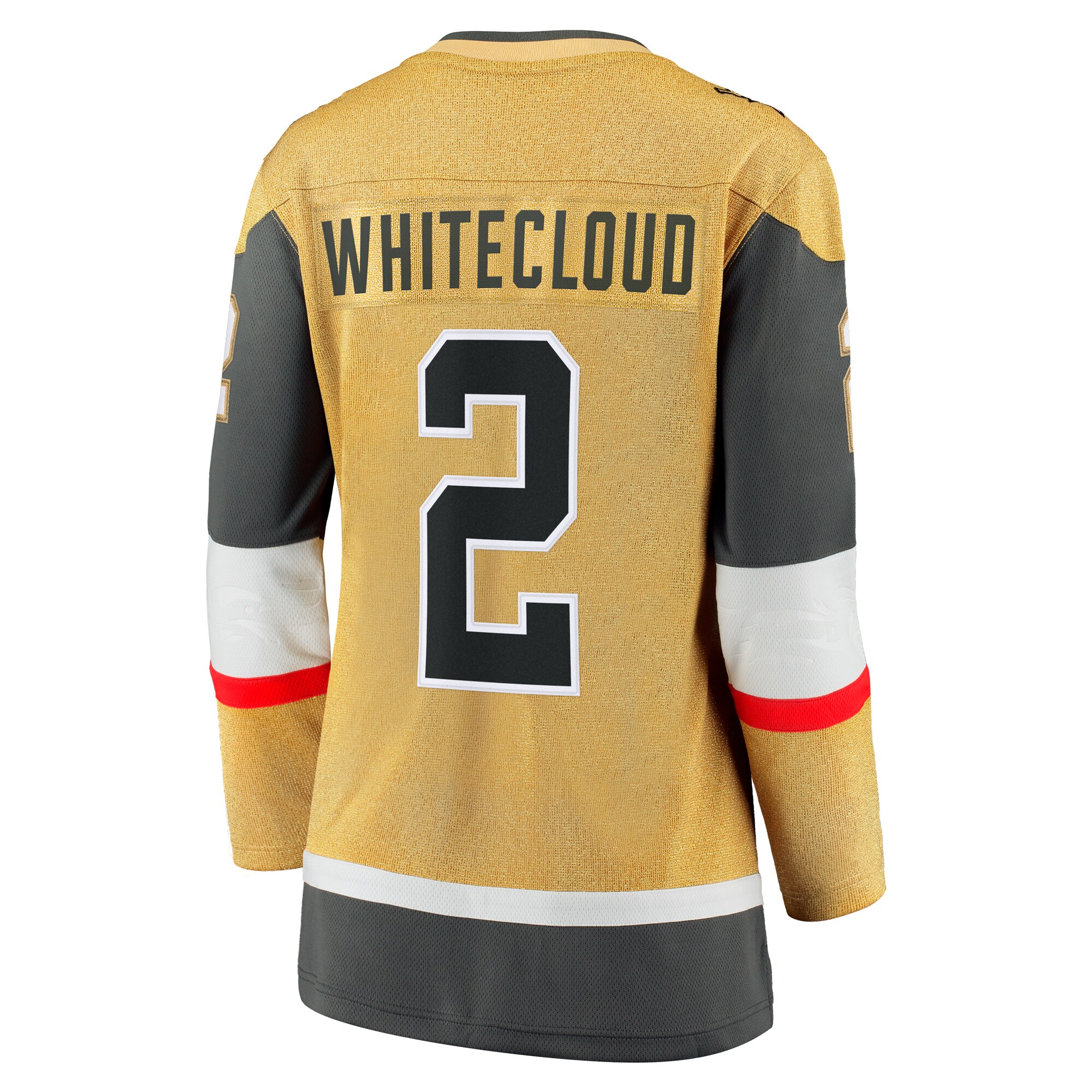 Zach Whitecloud Vegas Golden Knights Fanatics Women’s Alternate Breakaway   Jersey – Gold