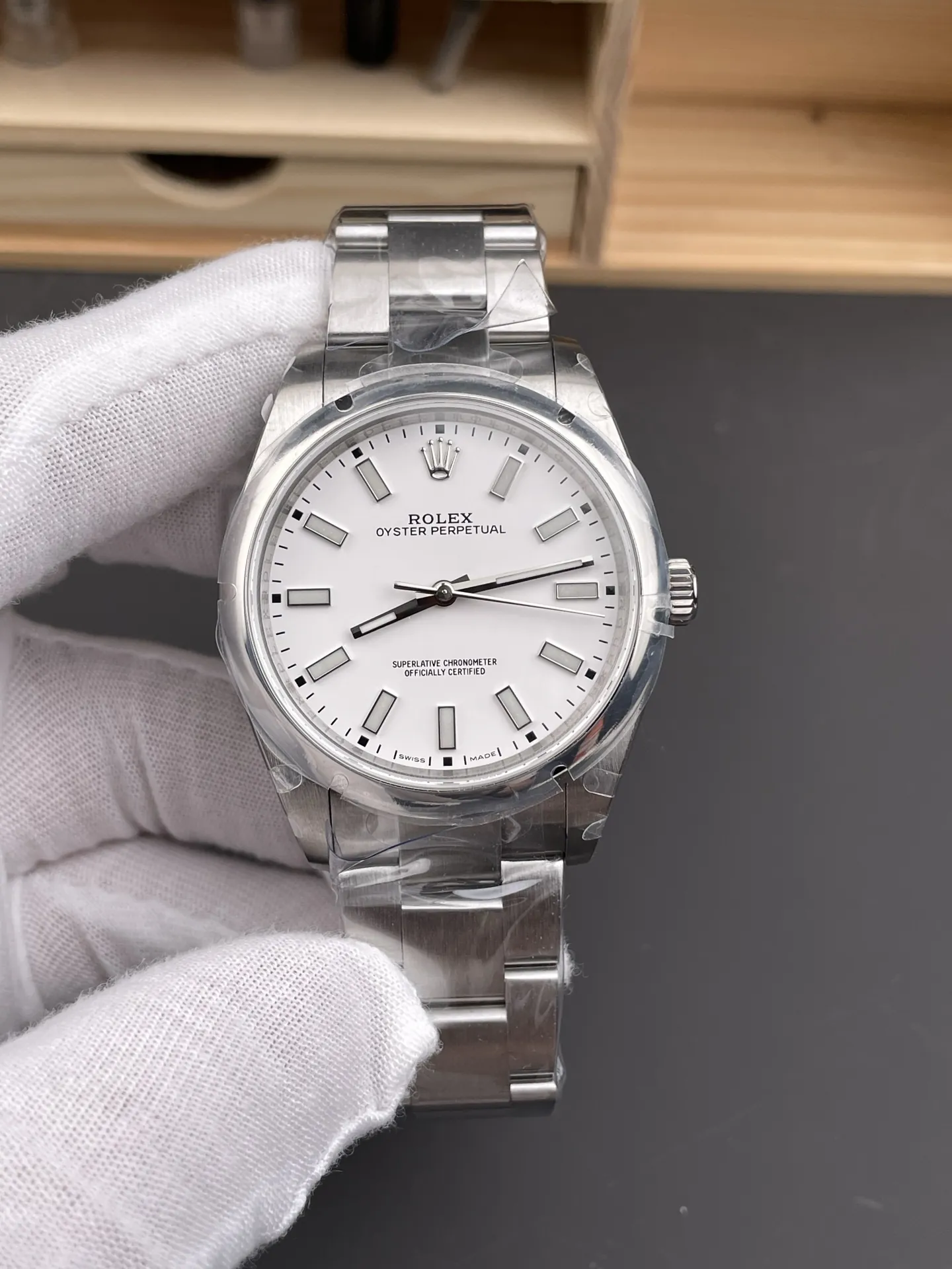 Rolex Datejust White Dial 39mm