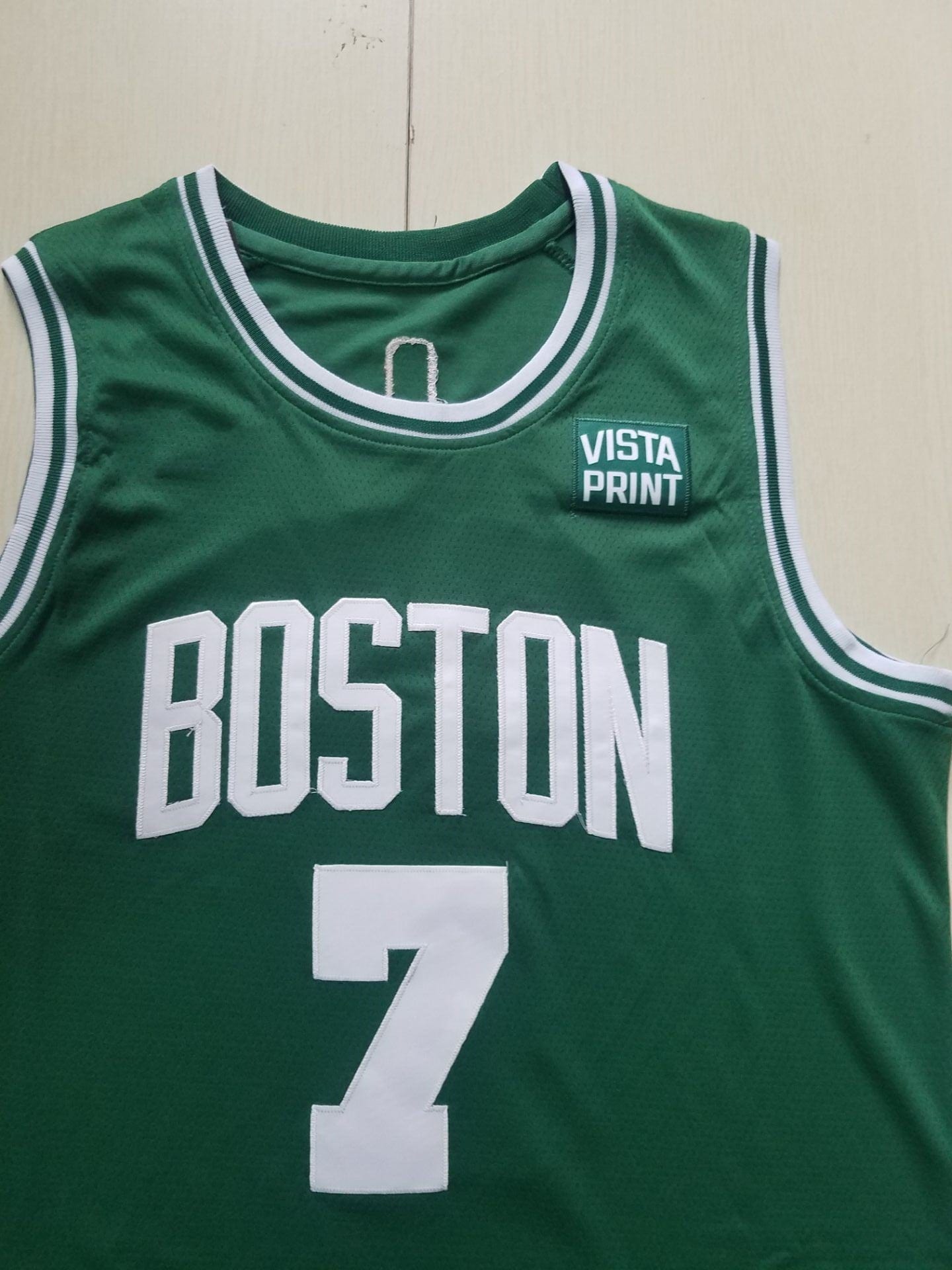Men's Boston Celtics Jaylen Brown #7 NBA Green Jersey