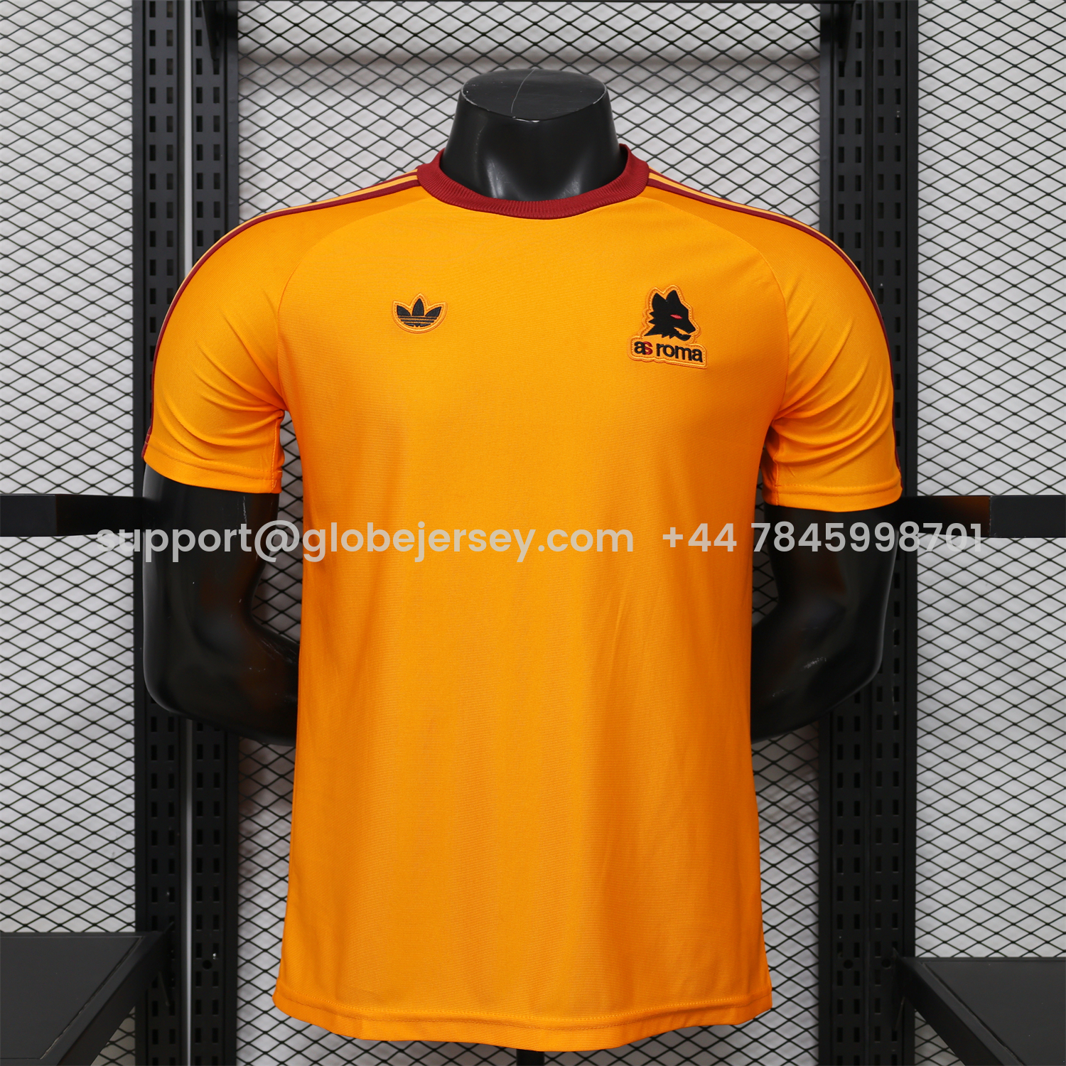 AS Roma 25-26 Retro Casual Style Orange Special Jersey - Player Version