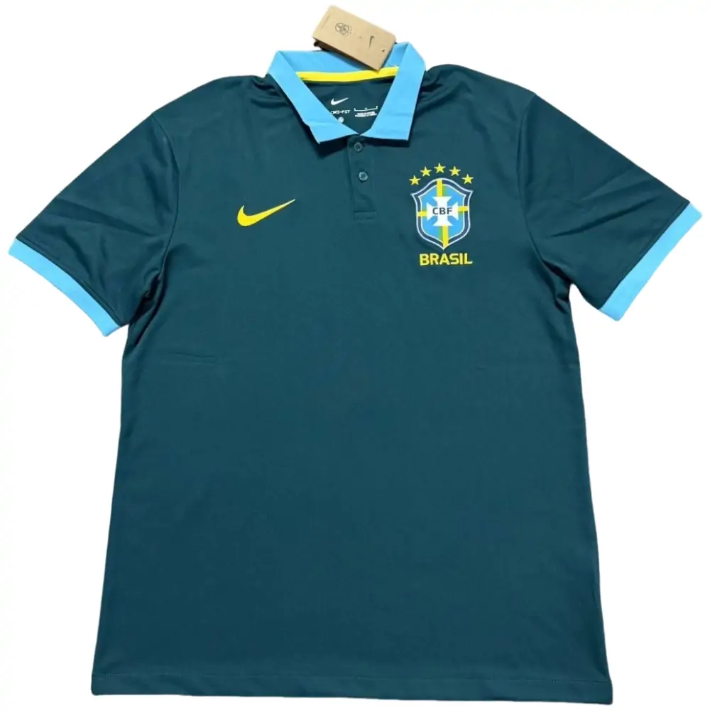 2026 World Cup Brazil Travel Polo Shirt - Fans Edition