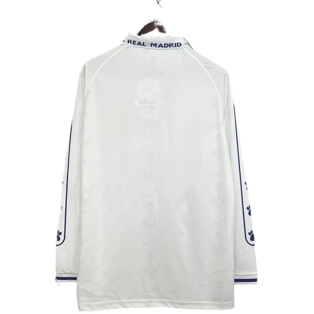 1994/96 Real Madrid Home Retro Long Sleeve Shirt