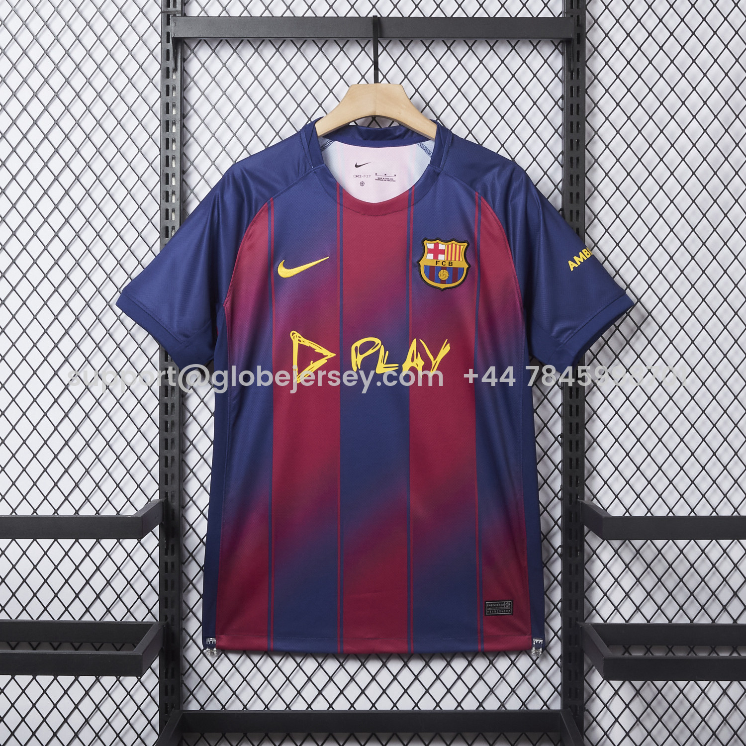 Barcelona 25-26 Ed Sheeran Home Special Jersey - Fans Version