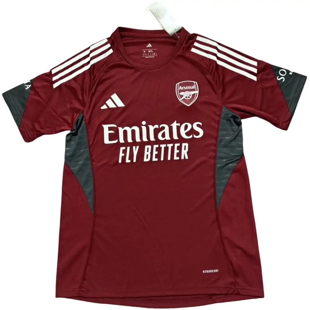 2025-26 Arsenal Champions League Training Shirt - Short Sleeve Fans Edition