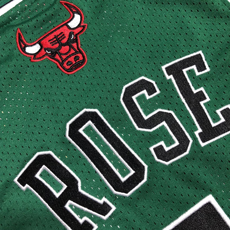 Derrick Rose Chicago Bulls Green 1 MN