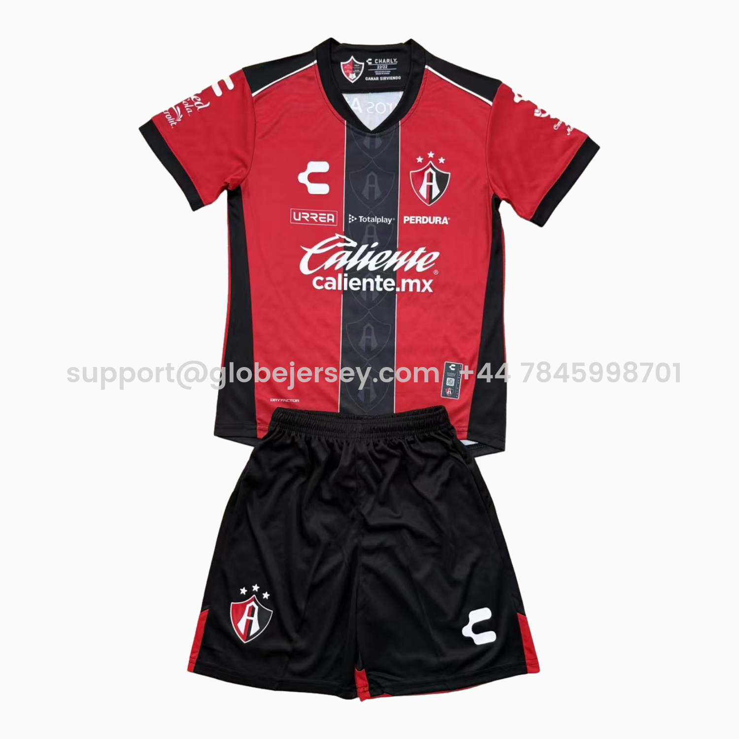 Atlas 25-26 Home Red Men's Adult Jersey Set - Fans Version
