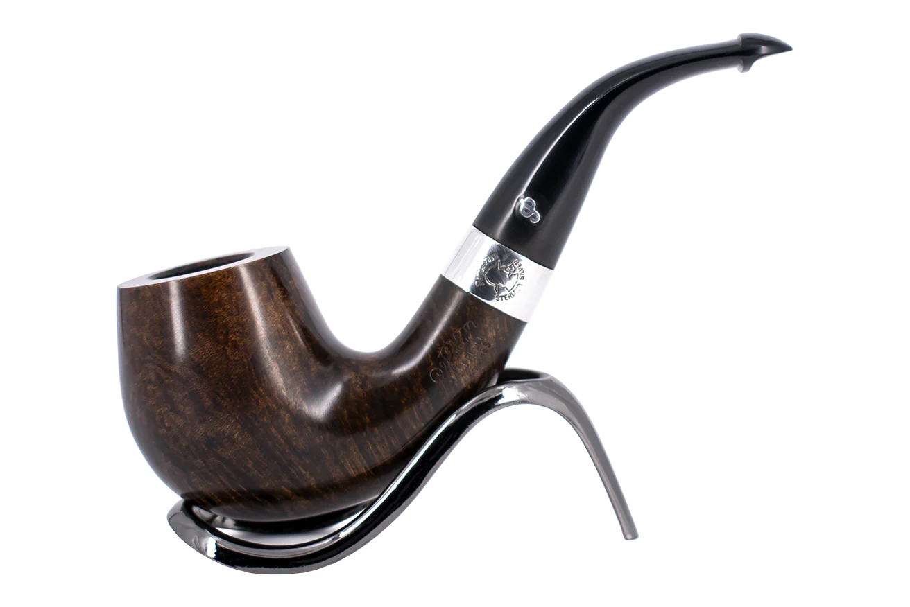 Peterson of Dublin Sherlock Holmes Briar Smoking Pipe - Dark Series Professor