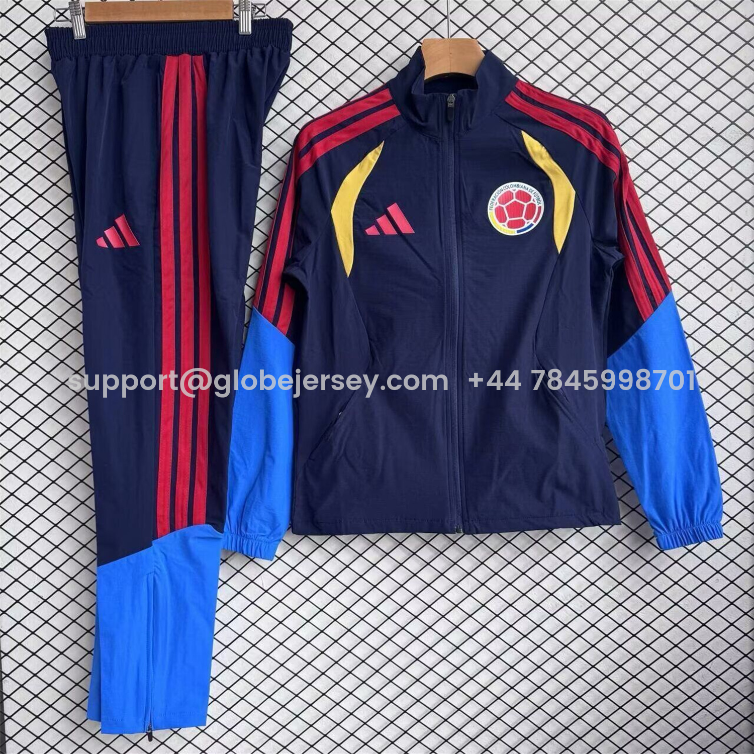 Colombia 2026 Windbreaker Training Set - Four Colors Top and Pants