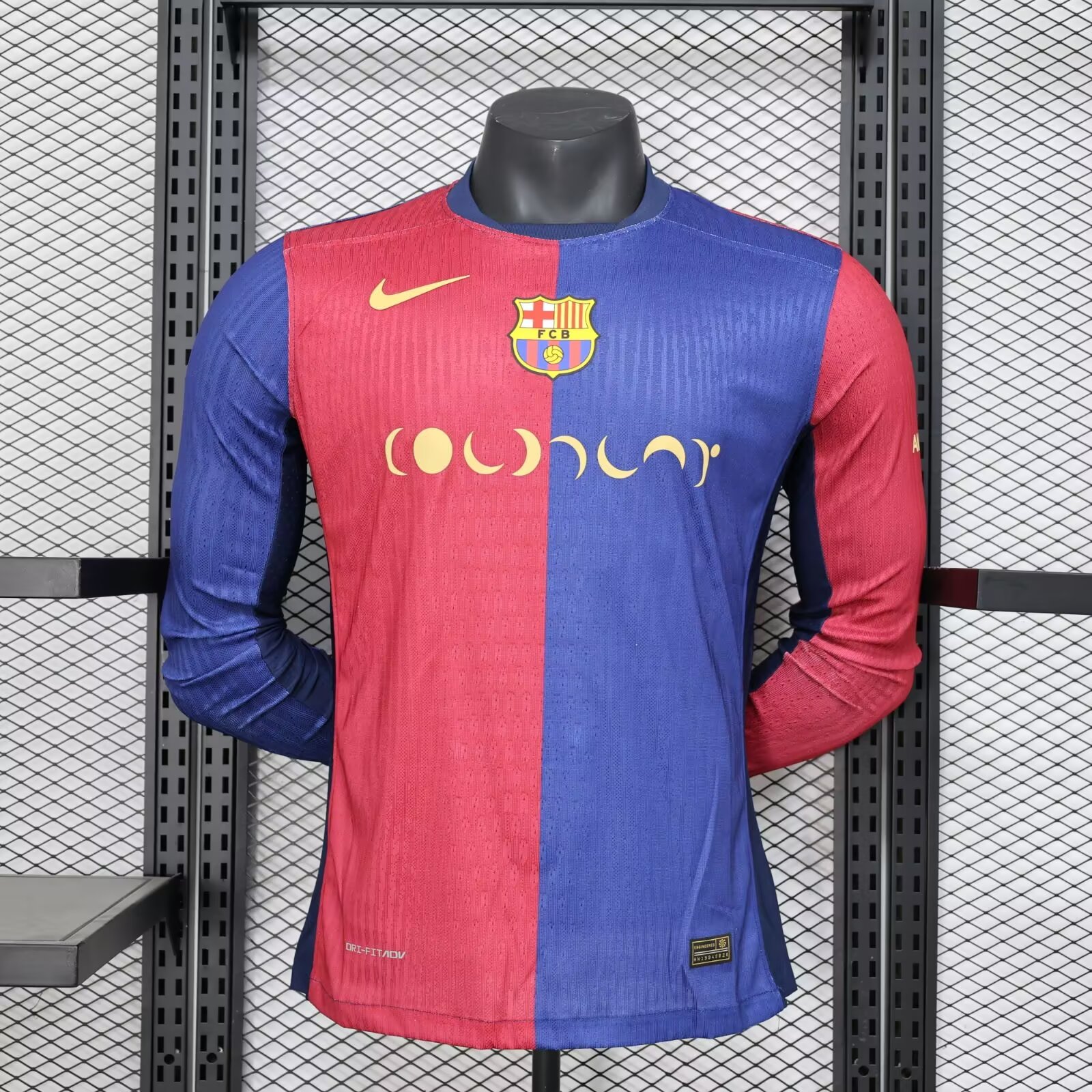 2024/2025 Long Sleeve Player Version Barcelona Cool Play Football Shirt 1:1 Thai Quality