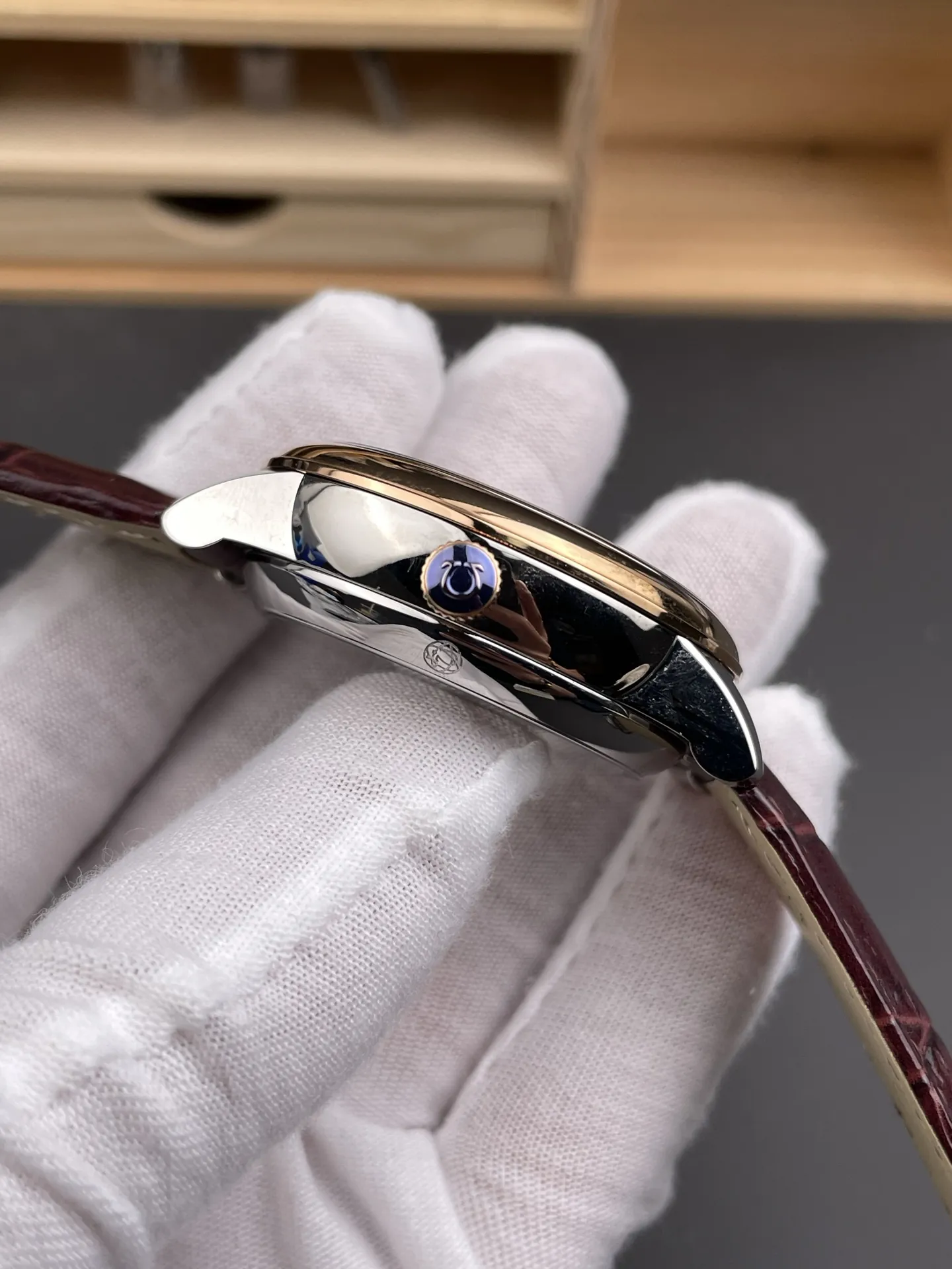 Omega De Ville White 42mm