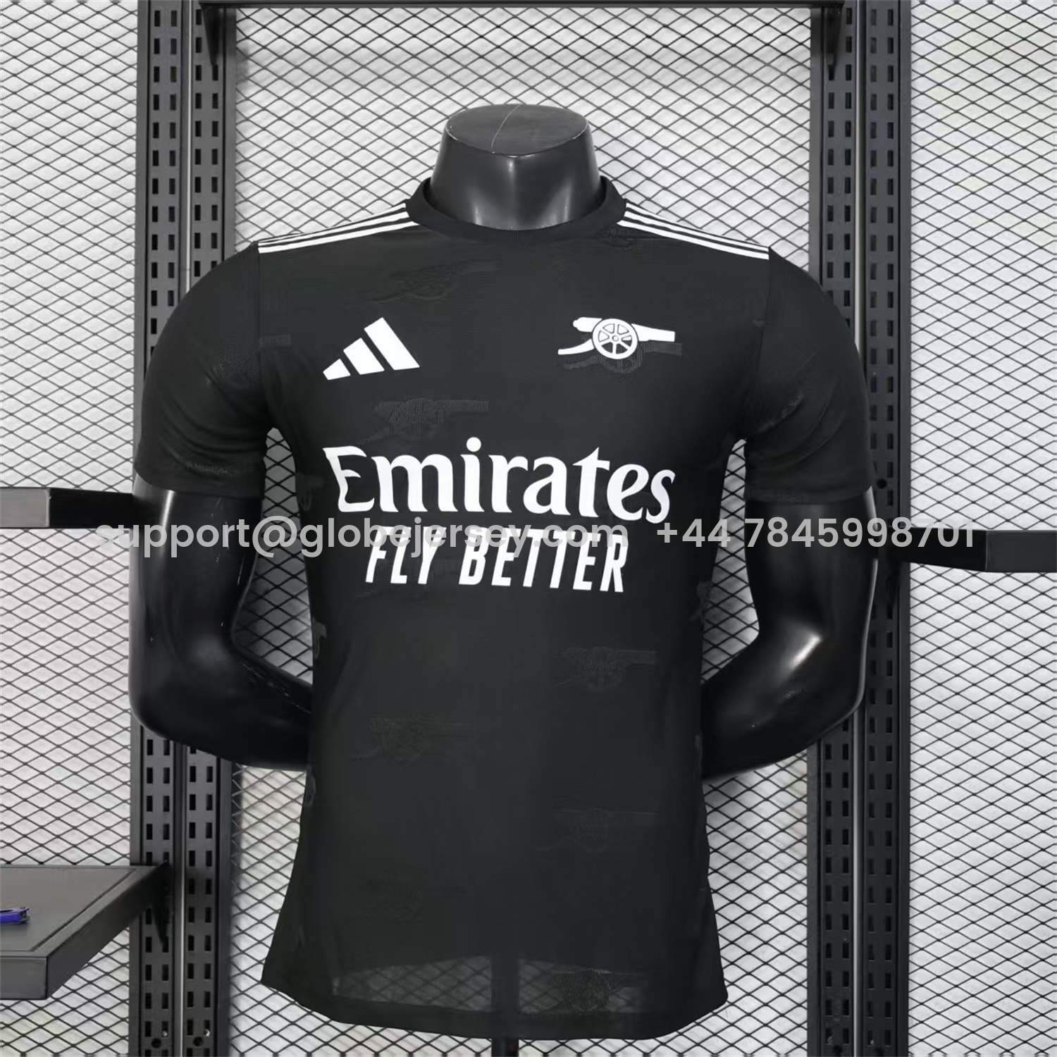 Arsenal 25-26 Pure Black Special Jersey - Player Version