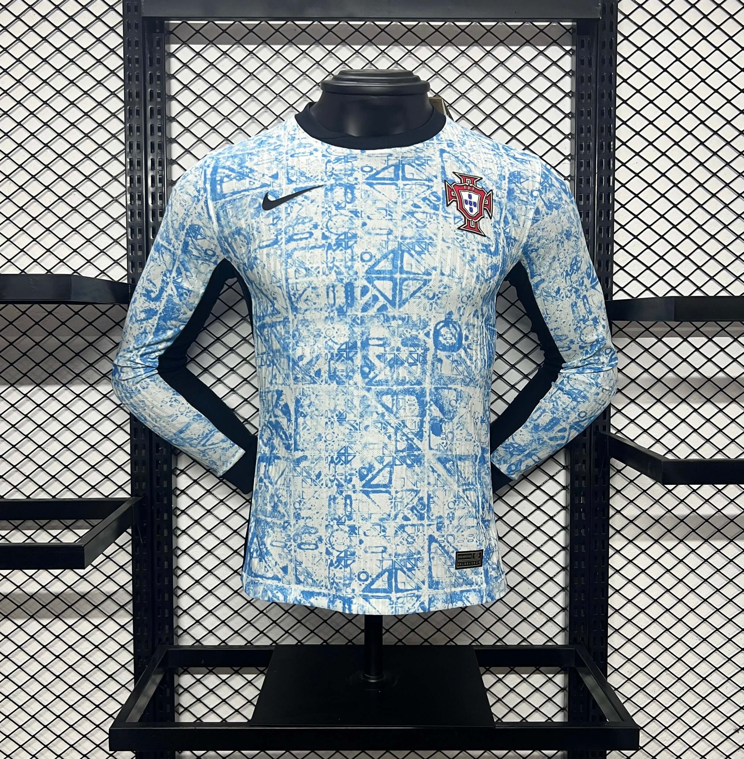Portugal 2024 Away Long Sleeve Jersey - Player Version