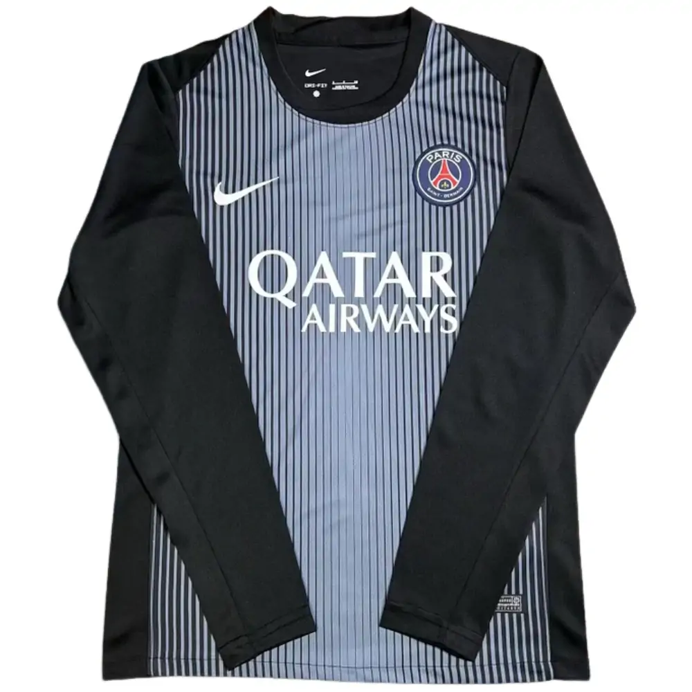 2025-26 Paris Saint-Germain long-sleeved jersey, 1:1 Thai version quality - Fans Edition