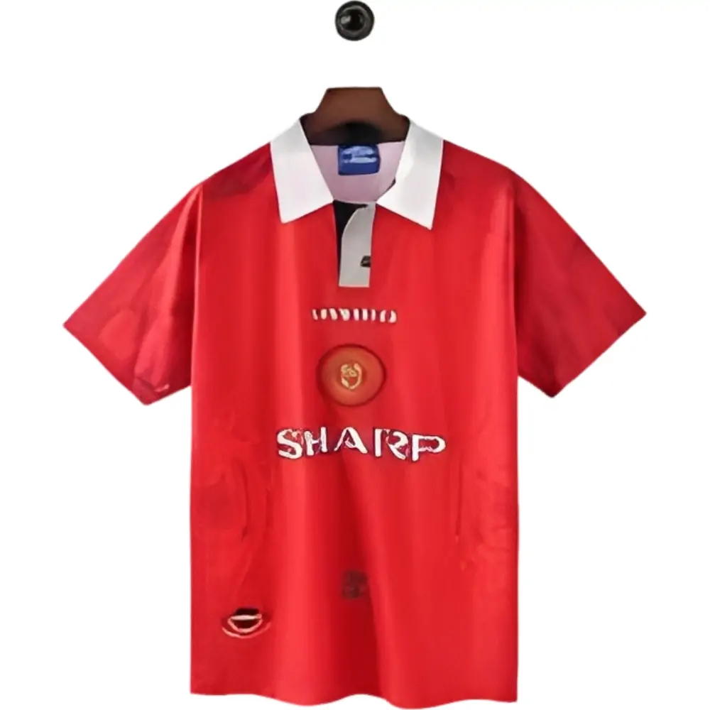 1996-97-Season-Manchester United Home Jersey-Retro Edition