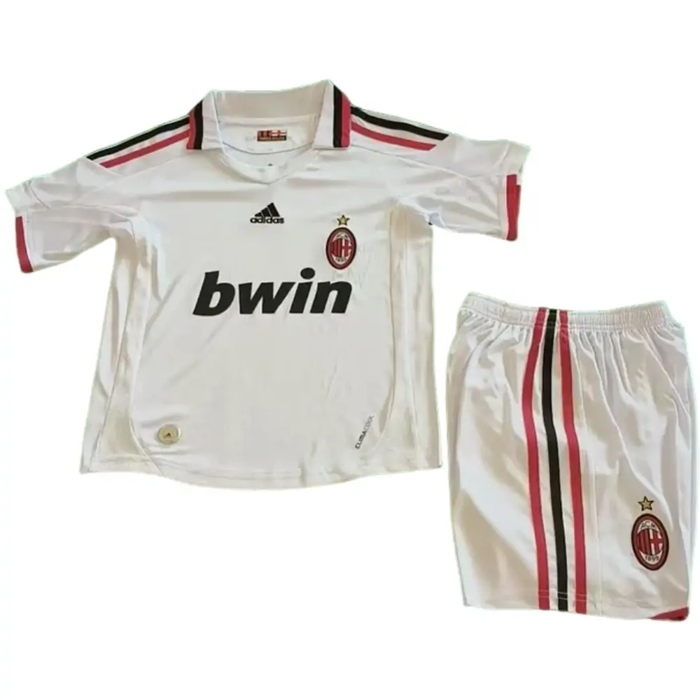 2009-10 AC Milan Away Retro Children's Jersey Set - Fans Edition