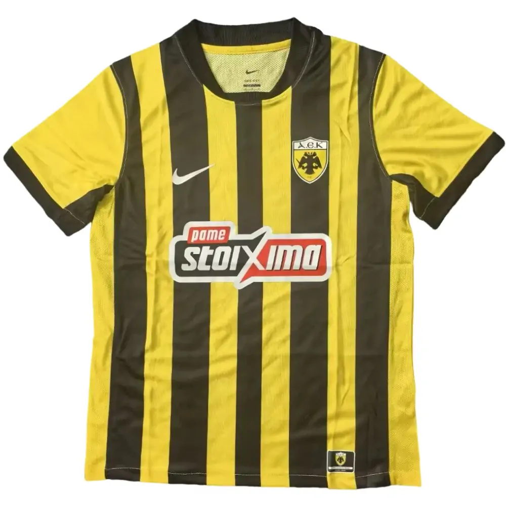 2025-2026 Greek Super League Athens Home Yellow Jersey - Fan Edition