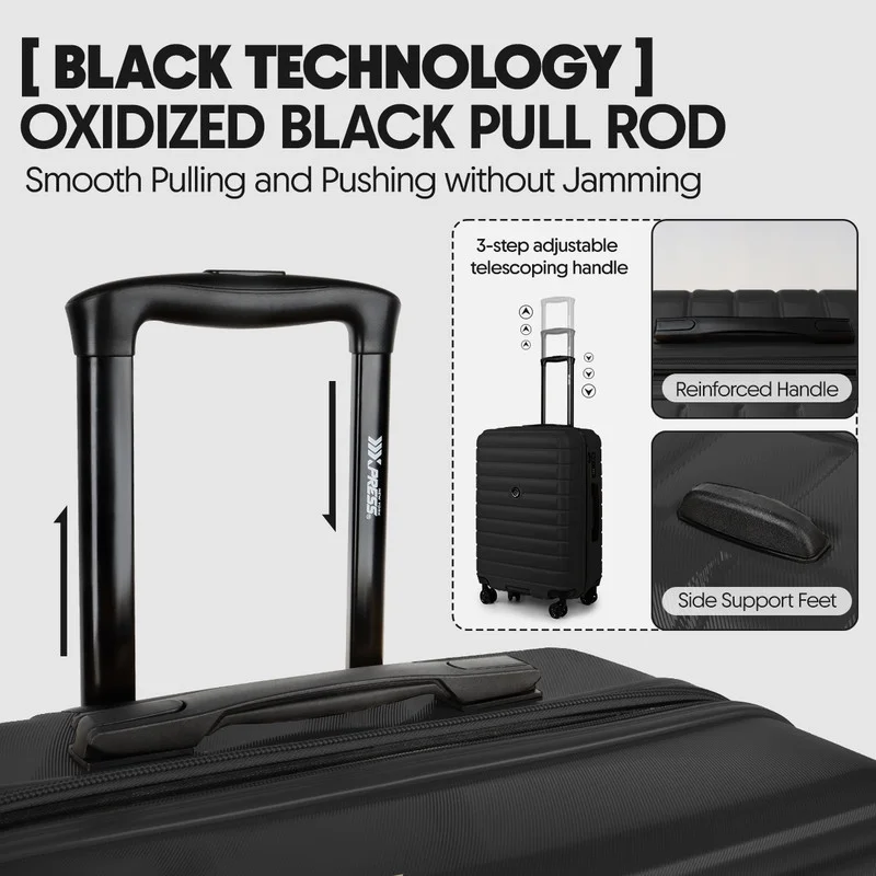 3 Piece Hardshell Luggage Set Expandable Hardside Suitcase with Spinner Wheels and TSA Lock, Lightweight Carry on and Checked Luggage 20