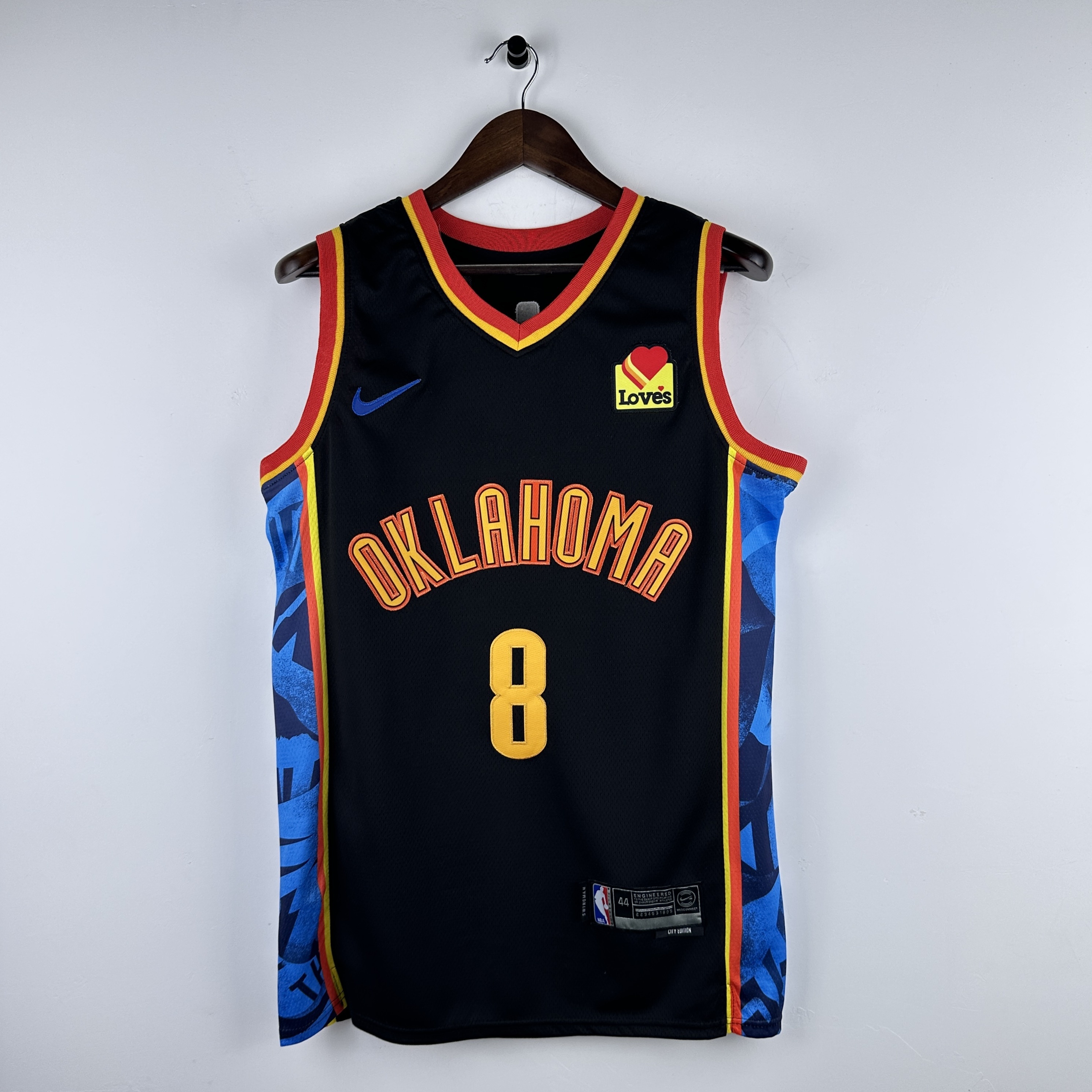 Embroidered 25th season Thunder City Edition No. 8 Williams