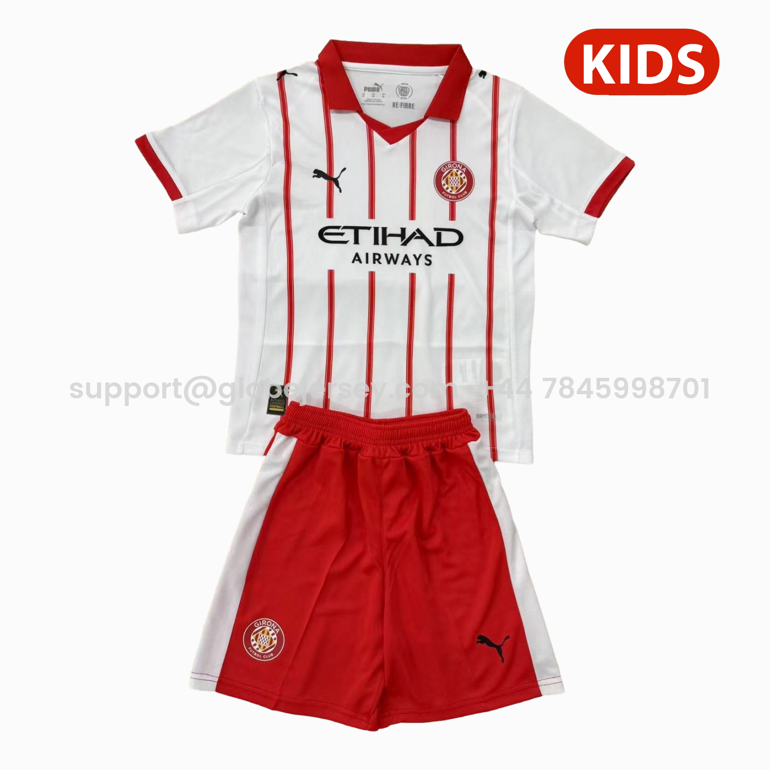 Girona 25-26 Home Kids Kit