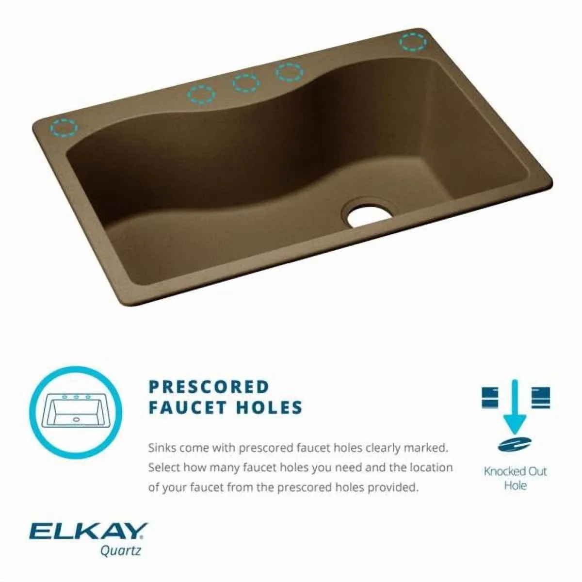 Elkay Quartz Classic 24-5/8