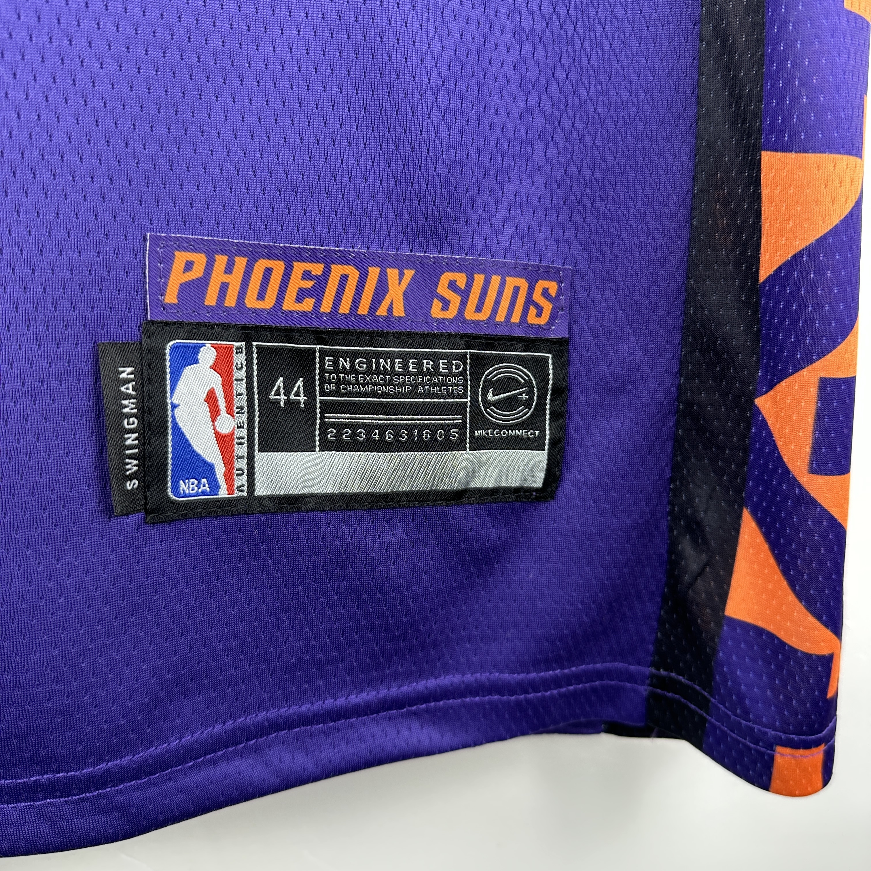 Embroidered 25th Season Suns City Edition No. 1 Booker
