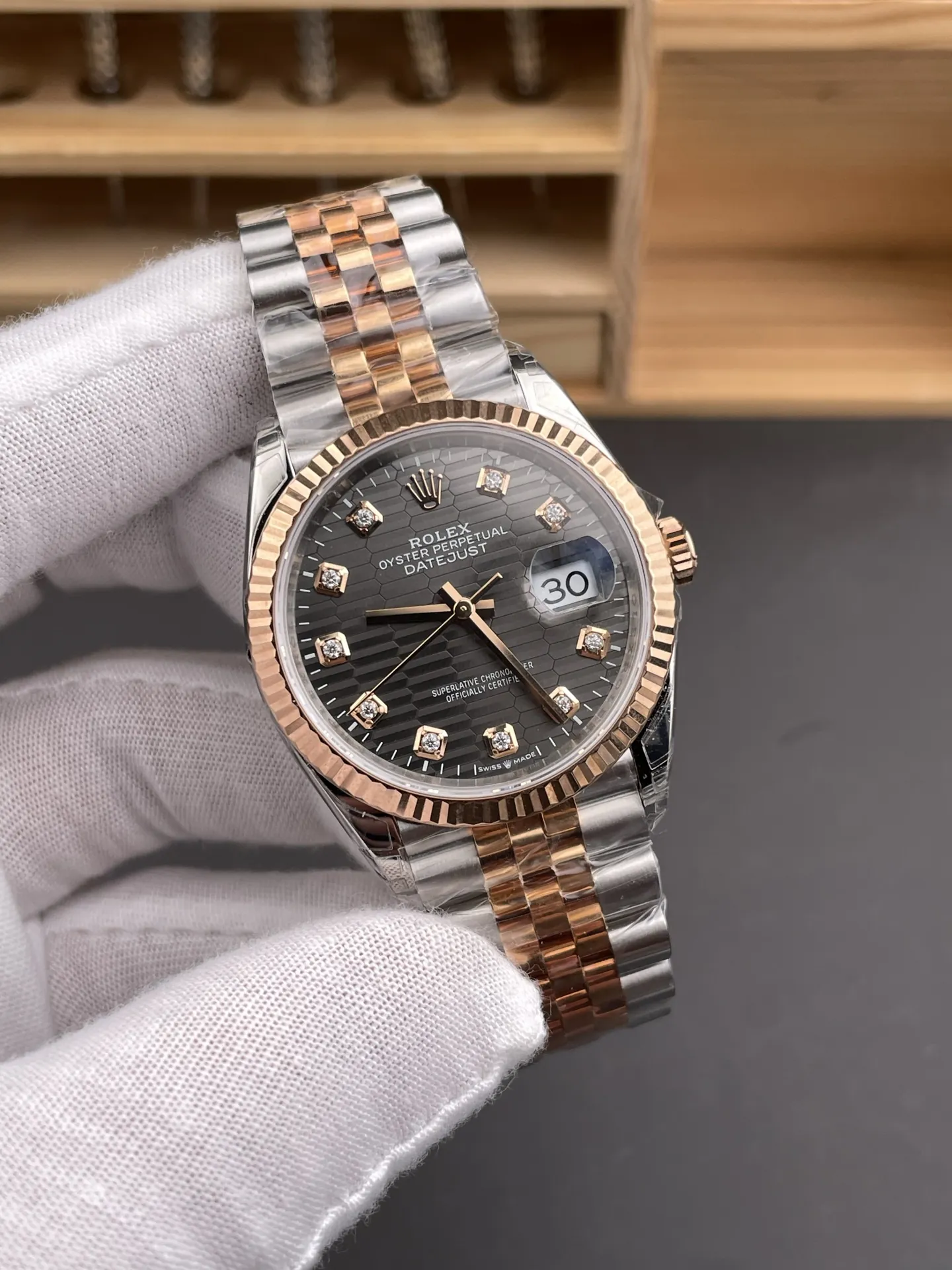 Rolex Datejust Rose Gold 36mm