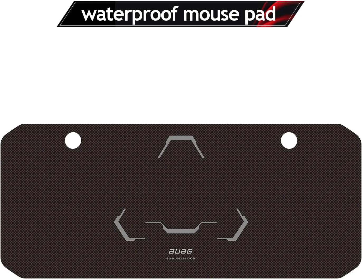 Arlopu 55'' Gaming Desk PC Laptop Computer Desk T-Shaped Gamer Table Workstation with Moused Pad, Cup Holder & Headphone Hook