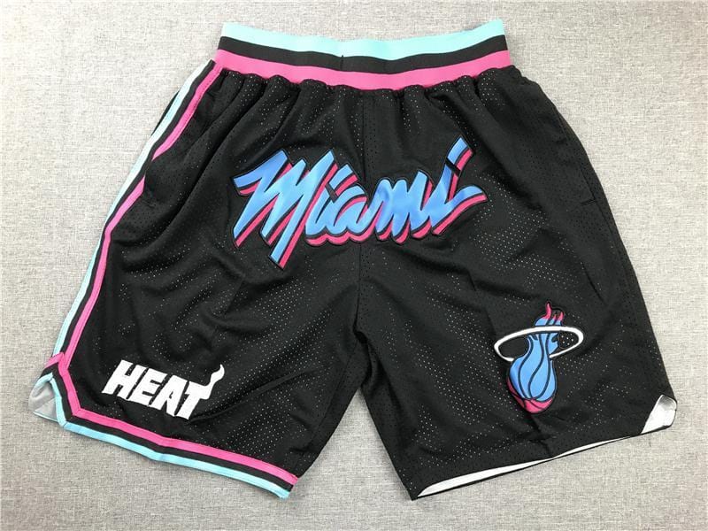 Miami Heat Black Basketball Shorts