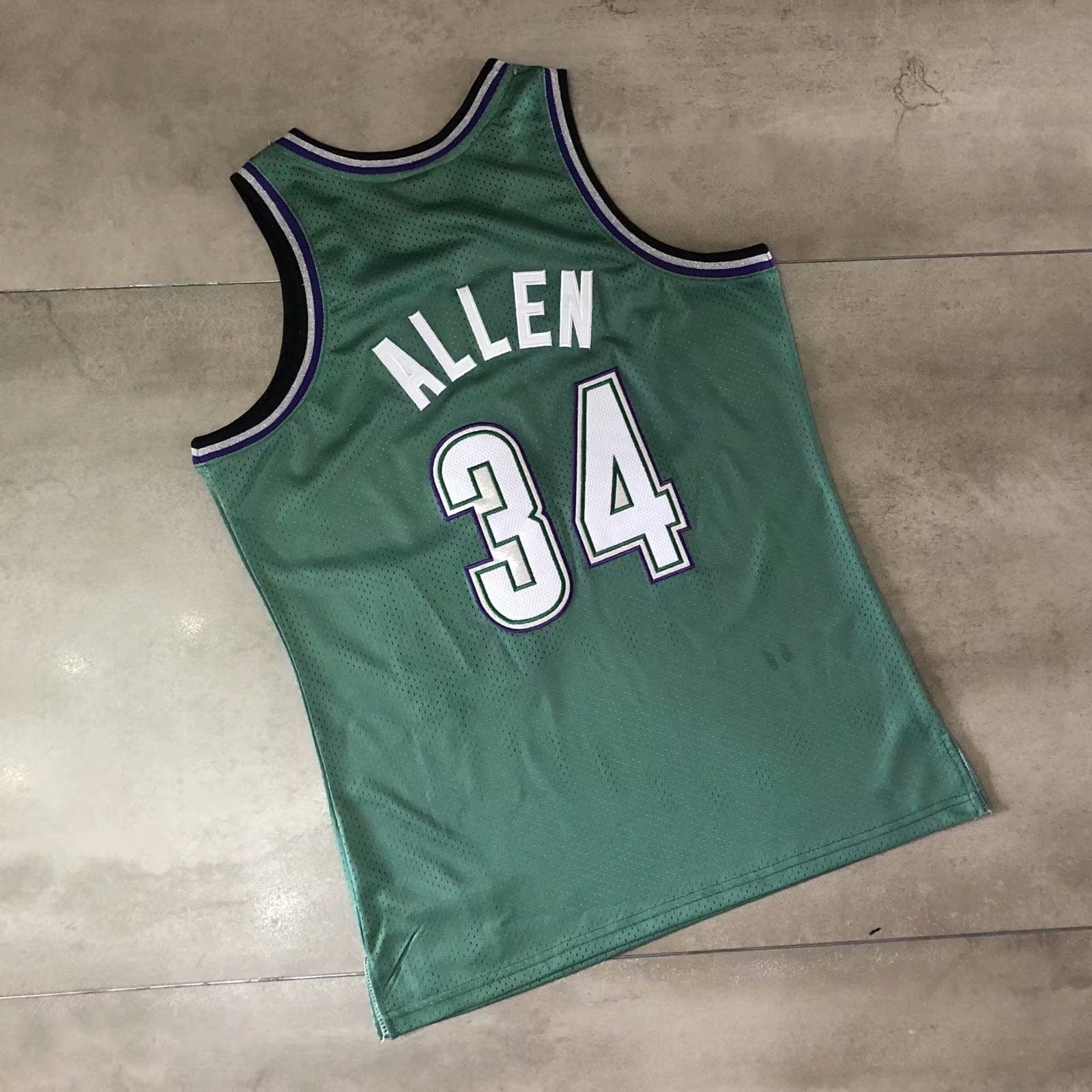 Ray Allen Milwaukee Bucks Throwback Jersey