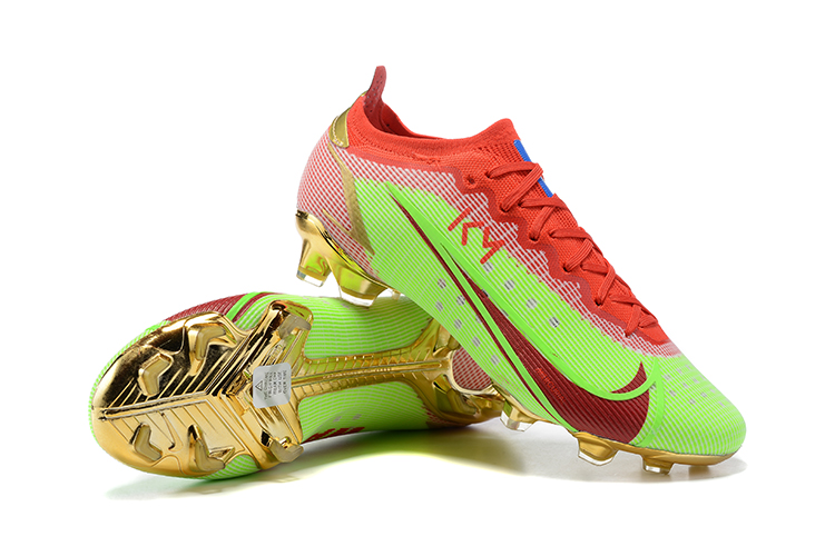 Assassin 14th generation Mbappe low-top waterproof knitted FG football shoes