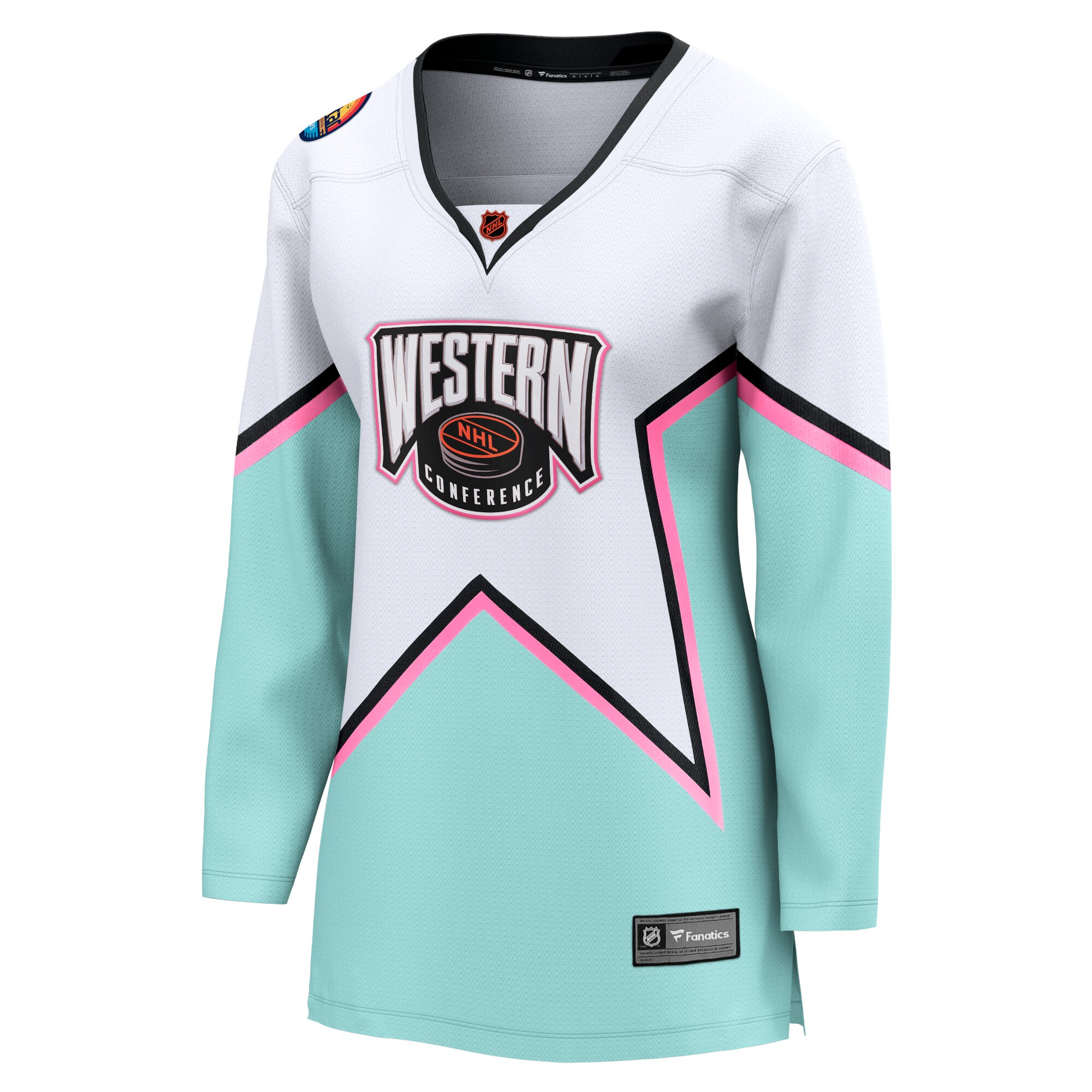 Fanatics Women’s NHL All-Star Game Western Conference Breakaway Jersey – White