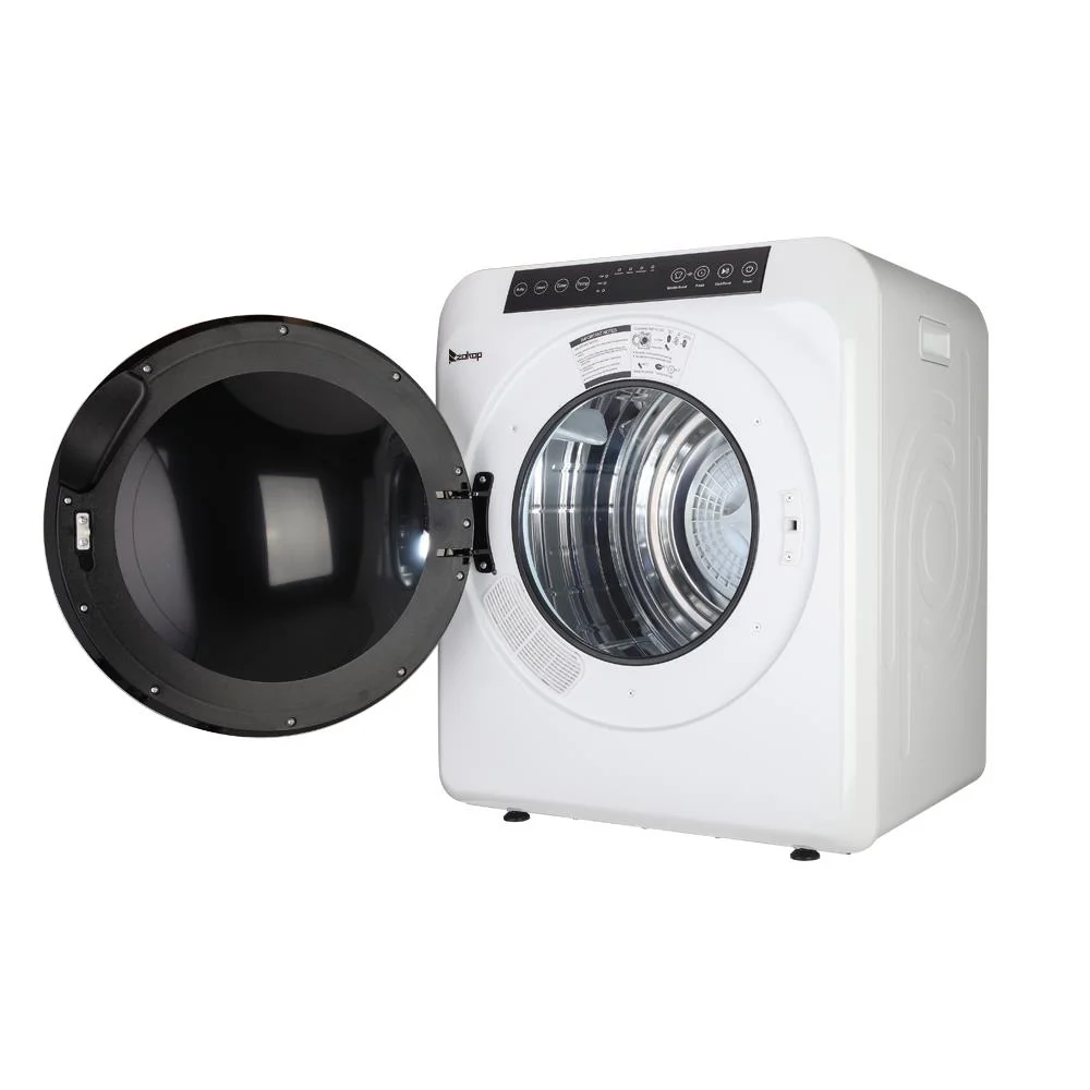 Zimtown 13lbs White Stainless Electric Dryer, LCD display, Ultraviolet sterilization