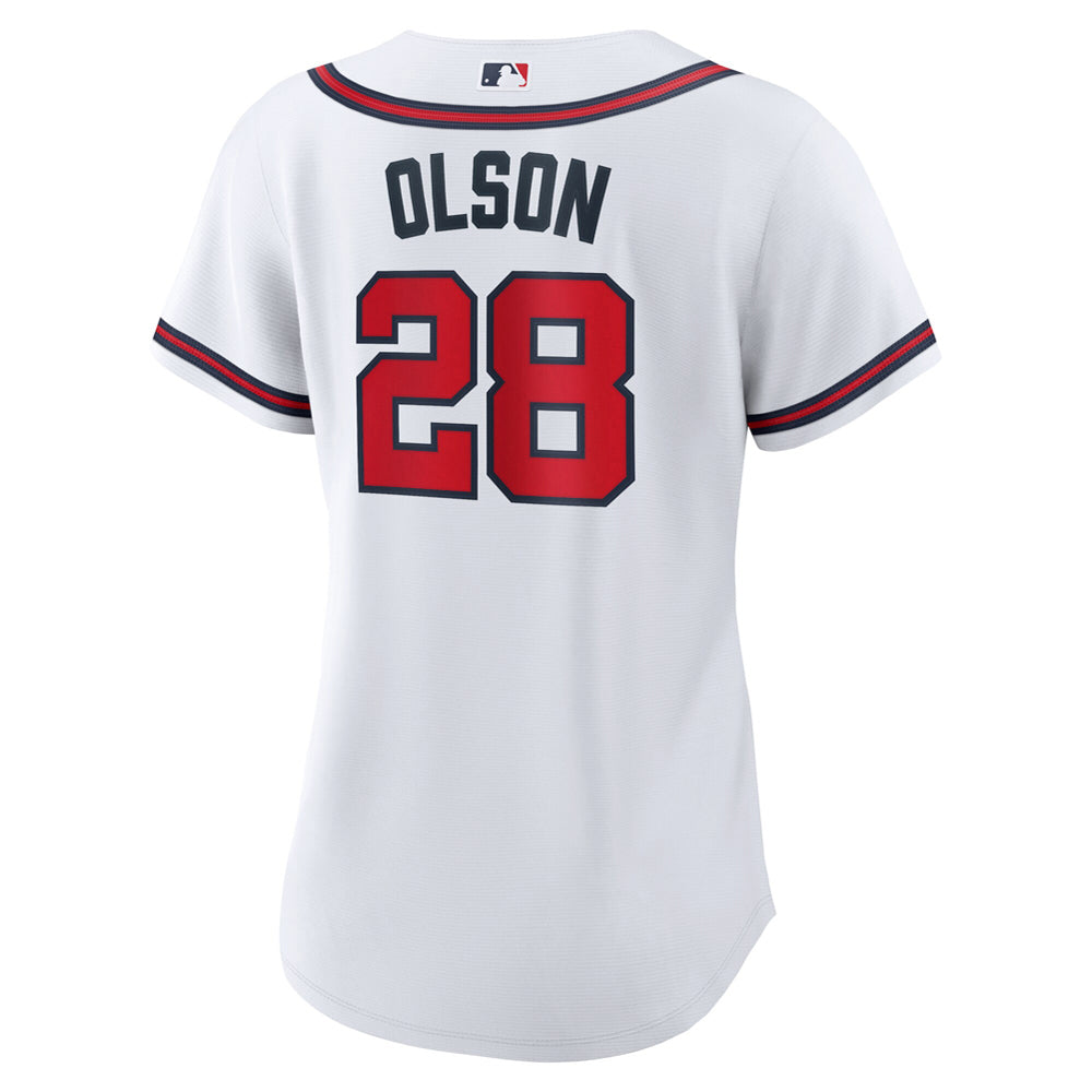 Women's Atlanta Braves Matt Olson Home Player Jersey - White