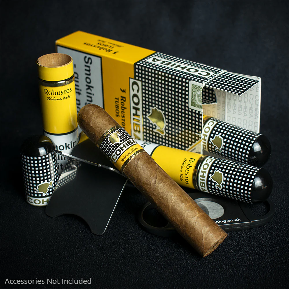 Cohiba Robustos Tubos Cuban Cigar - Single