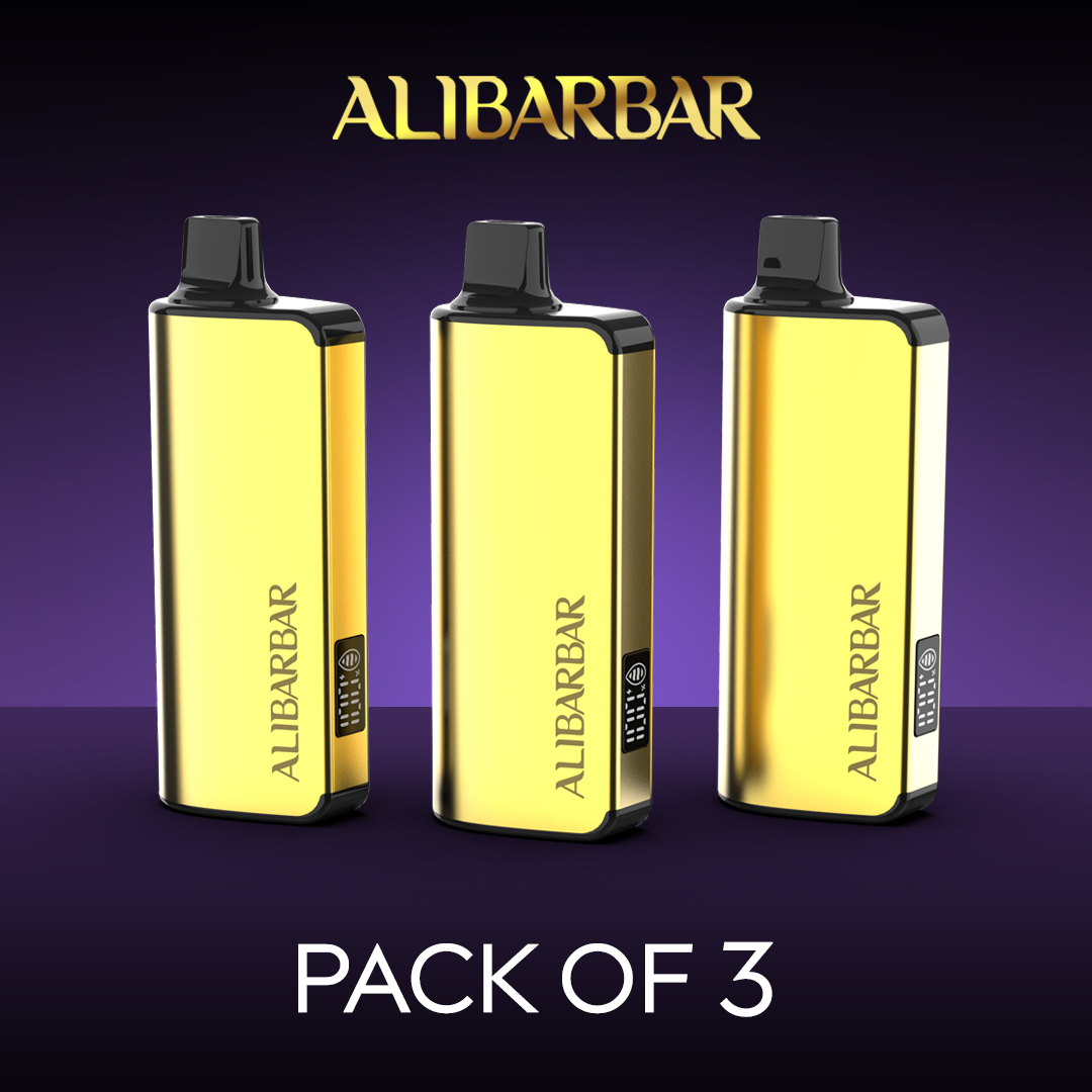 ALIBARBAR INGOT 9000 Puffs - 3PCS