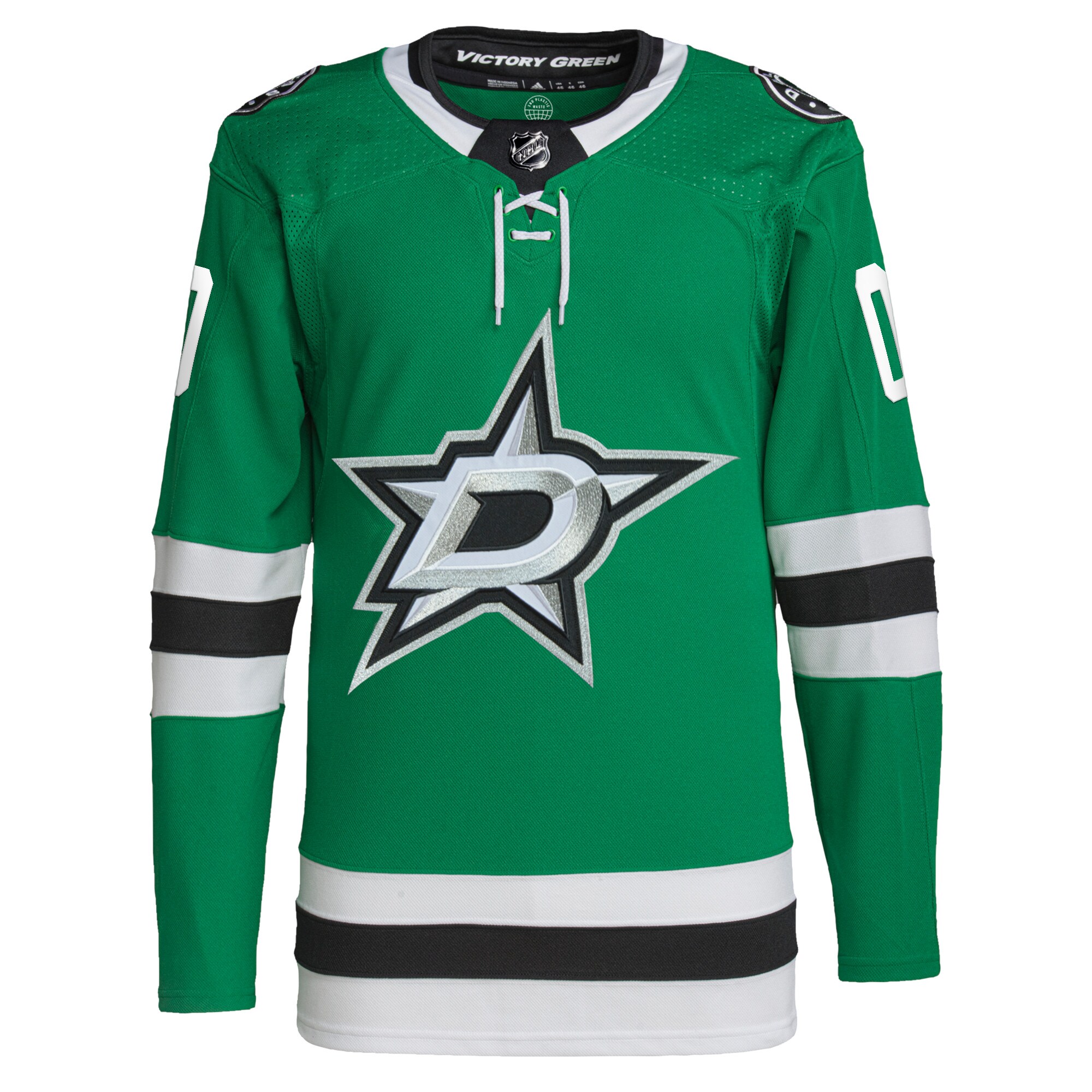 Dallas Stars   Home  Primegreen  Custom Jersey – Green